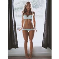 Nicole Mejia in lingerie