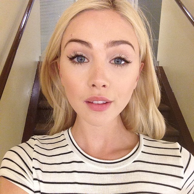 Taylor Godfrey taking a selfie