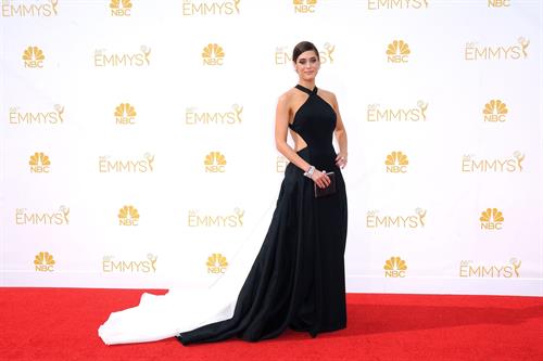 Lizzy Caplan on the 66th Primetime Emmy Awards August 25