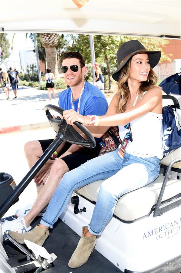 Jamie Chung at the 2014 Budweiser Made in America Festival in Los Angeles on August 30, 2014