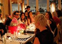 Minka Kelly, Jessica Alba and Mandy Moore at a dinner to celebrate Brad Goreski's book launch March 14, 2012 