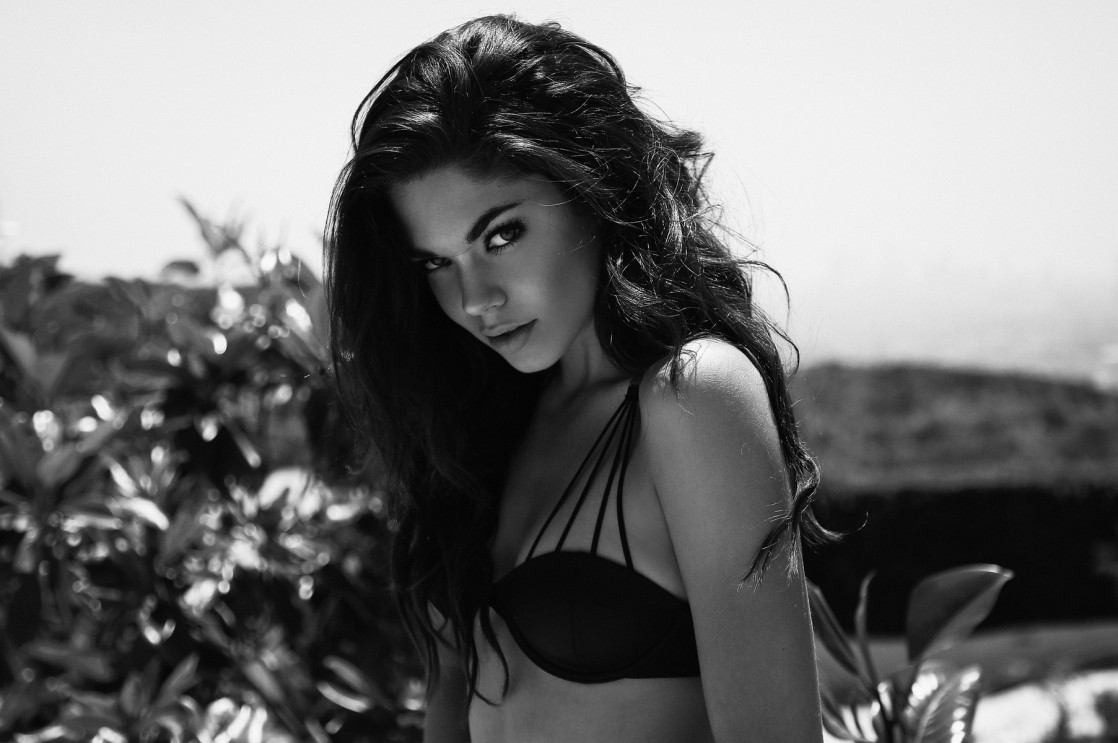 Aarika Wolf in a bikini