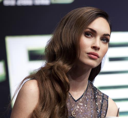 Megan Fox Teenage Mutant Ninja Turtles, press conference in Seoul August 27, 2014
