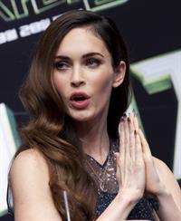 Megan Fox Teenage Mutant Ninja Turtles, press conference in Seoul August 27, 2014