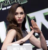 Megan Fox Teenage Mutant Ninja Turtles, press conference in Seoul August 27, 2014