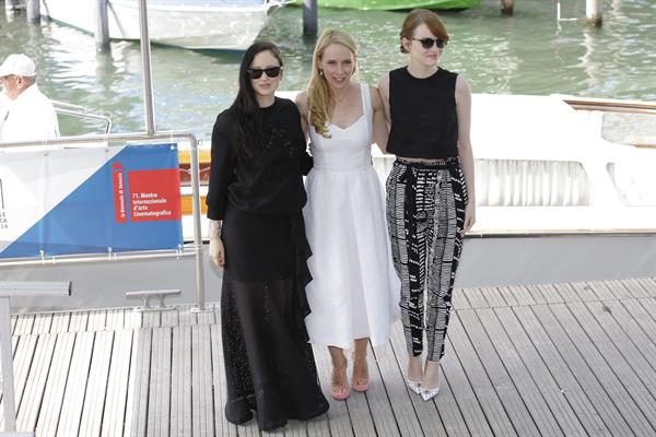 Amy Ryan and Emma Stone Birdman photocall @ 71st International Venice Film Festival August 27, 2014
