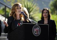 Marg Helgenberger @ news conference for Stand Up To Cancer Day in Los Angeles August 27, 2014