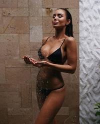 Pia Muehlenbeck in a bikini