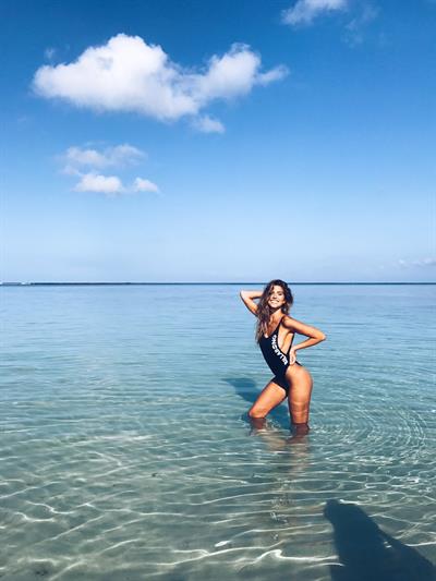 Kara del Toro in a bikini