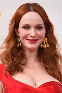 Christina Hendricks at the 66th annual Primetime Emmy Awards, August 25, 2014