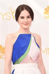 Michelle Dockery at the 66th annual Primetime Emmy Awards, August 25, 2014