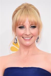 Melissa Rauch at the 66th annual Primetime Emmy Awards, August 25, 2014
