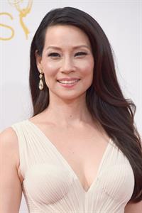 Lucy Liu at the 66th annual Primetime Emmy Awards, arrivals August 25, 2014