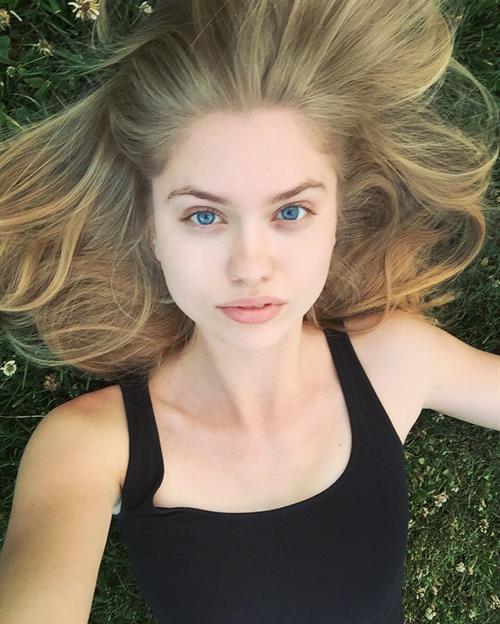 Alexandria Morgan taking a selfie