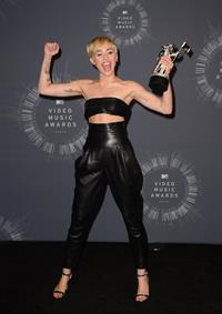 Miley Cyrus at the MTV Video Music Awards Aug. 24, 2014