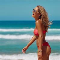 Stephanie Claire Smith in a bikini