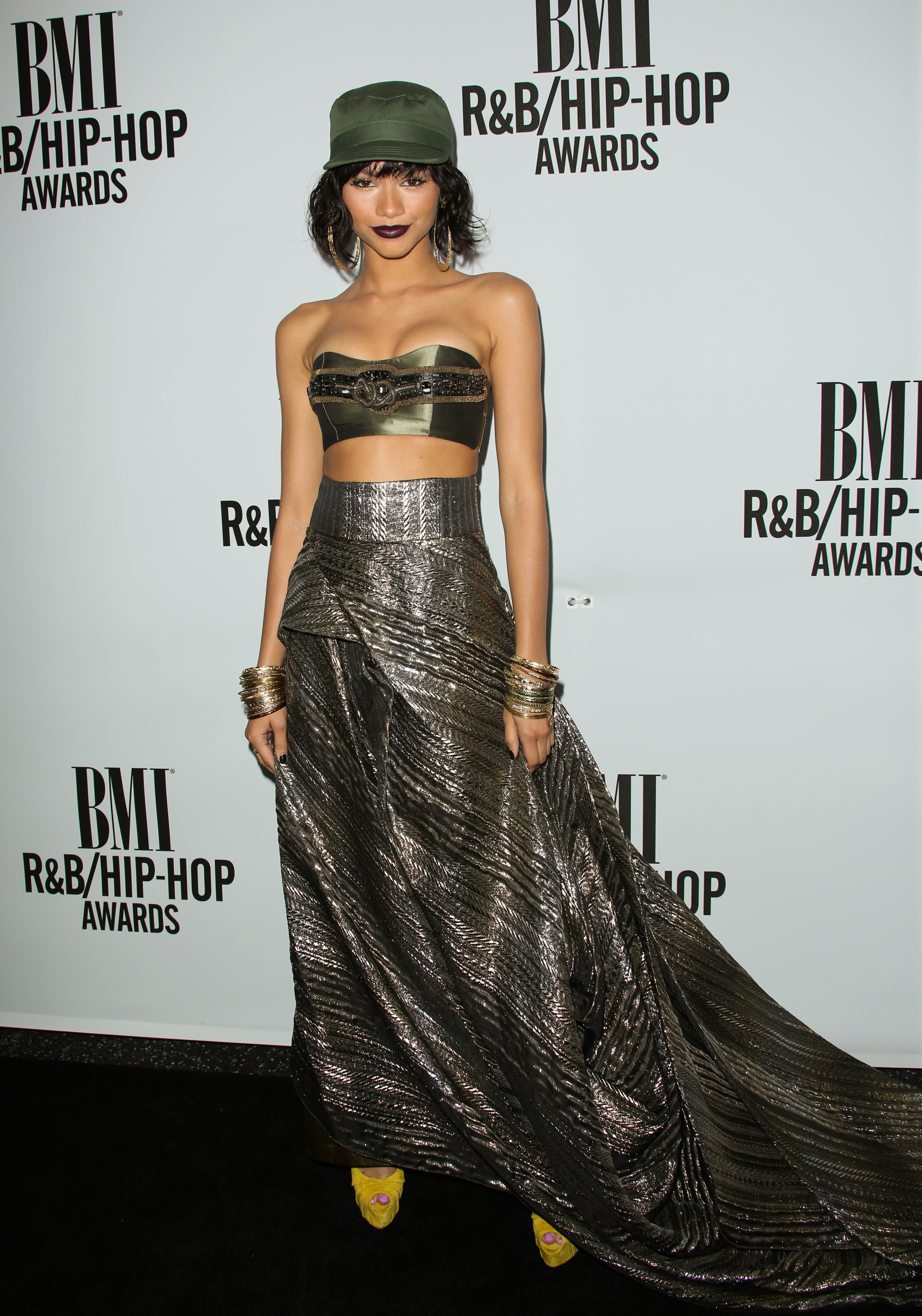 Zendaya at the 2014 BMI RBHip-Hop awards on August 22, 2014
