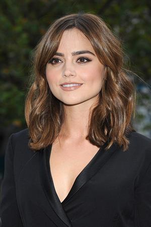 Jenna Coleman Dr. Who premiere in London August 23, 2014