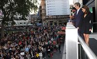 Jenna Coleman Dr. Who premiere in London August 23, 2014