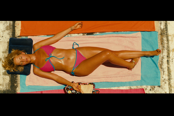 Luisana Lopilato in a bikini