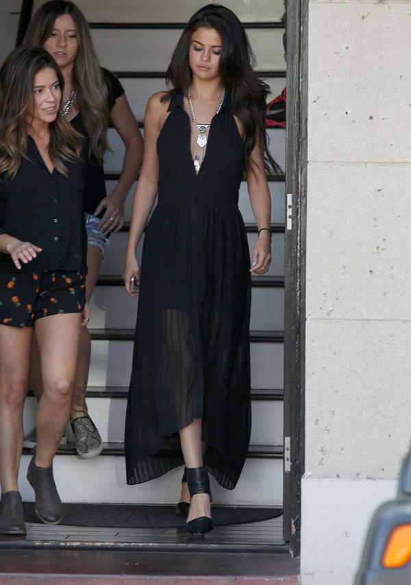 Selena Gomez out in Los Angeles August 22, 2014