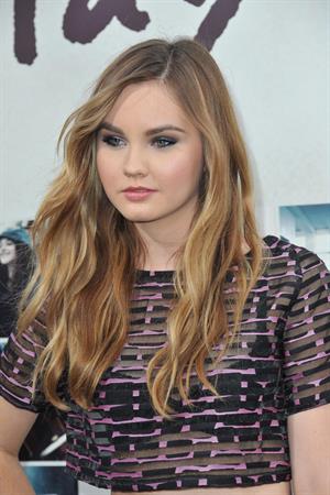 Liana Liberato at the premiere of If I Stay August 20, 2014