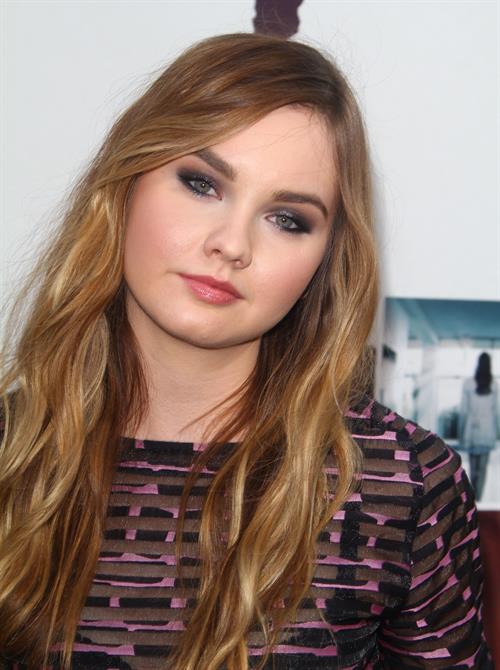 Liana Liberato at the premiere of If I Stay August 20, 2014