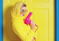 Alexandria DeBerry taking a selfie