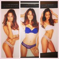 Shanina Shaik in lingerie