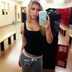 Anna Faith Carlson taking a selfie