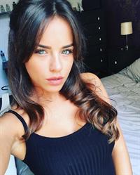 Georgia May Foote taking a selfie