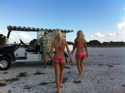 Rali Ivanova in a bikini - ass