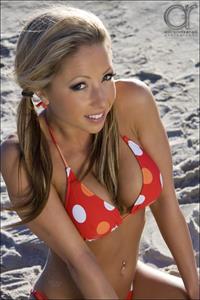 Emily Tisdale in a bikini