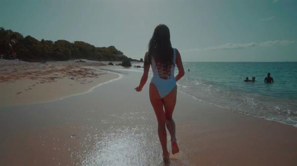 Shay Mitchell in a bikini - ass