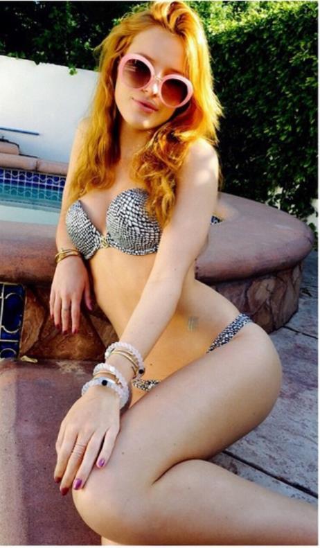 Bella Thorne in a bikini