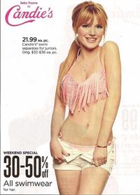 Bella Thorne in a bikini