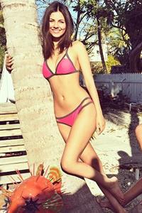 Victoria Justice in a bikini