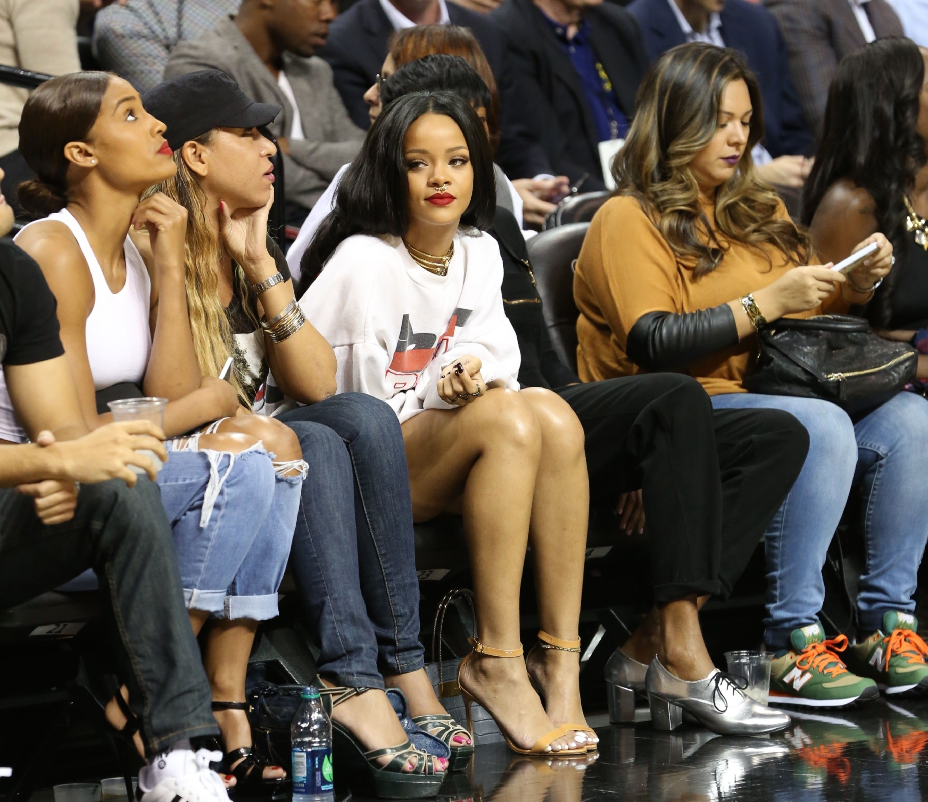 Rihanna at 2014 Summer Classic Charity Basketball Game, NYC August 21, 2014