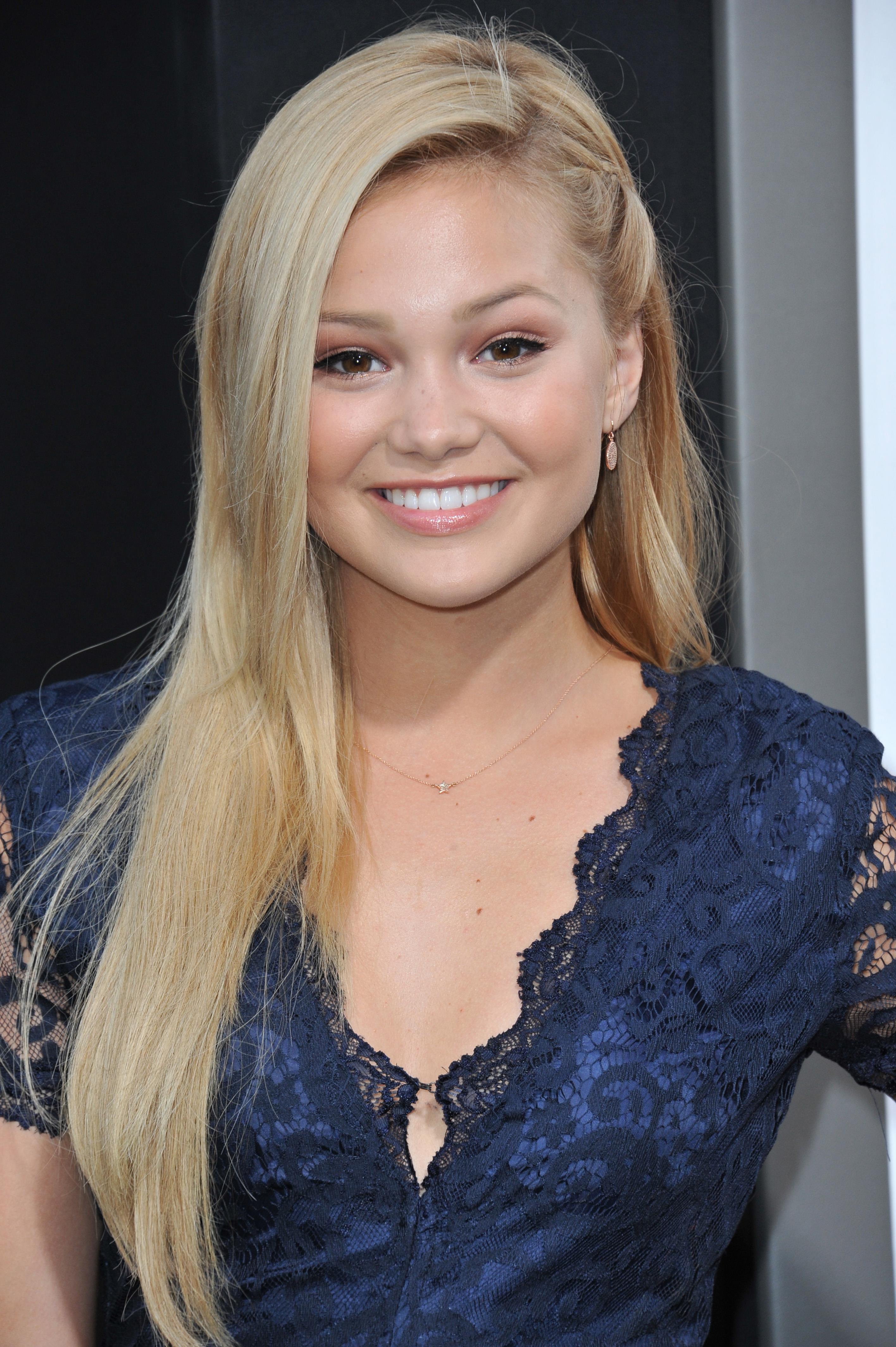 Olivia Holt Los Angeles premiere of If I Stay August 20, 2014