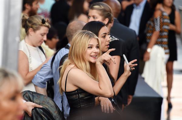 Chloe Grace Moretz at Los Angeles premiere of If I Stay August 20, 2014