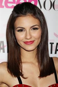 Victoria Justice Teen Vogue 10th anniversary in NY 2/7/13 