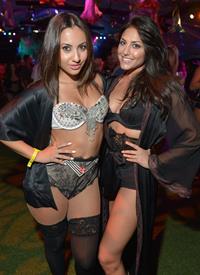 Francia Raisa in lingerie