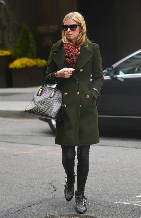 Nicky Hilton leaving a hotel in New York March 21, 2013