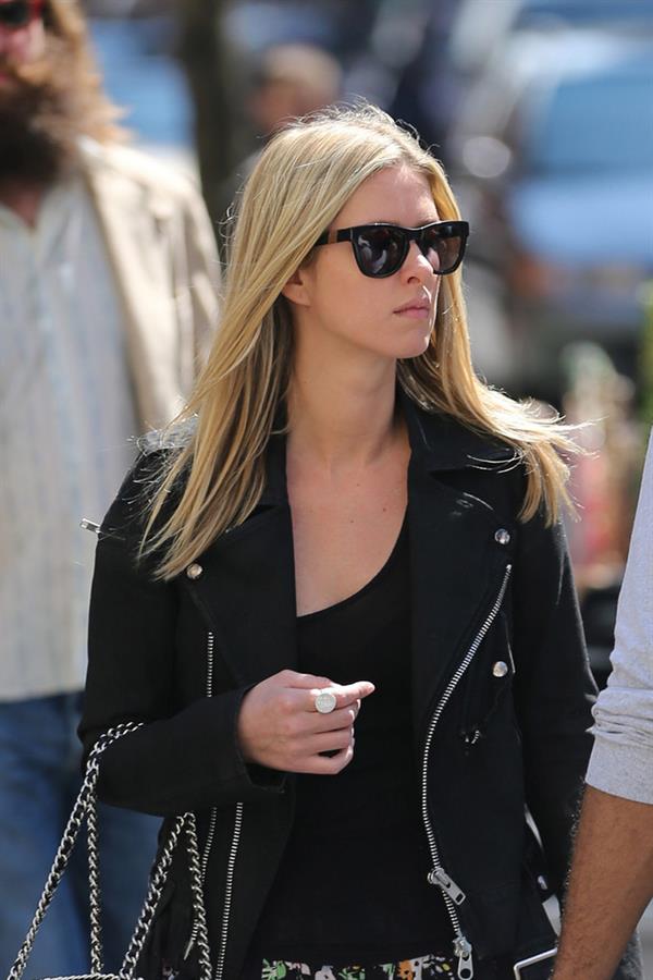 Nicky Hilton spotted out and about in New York City April 8, 2013 