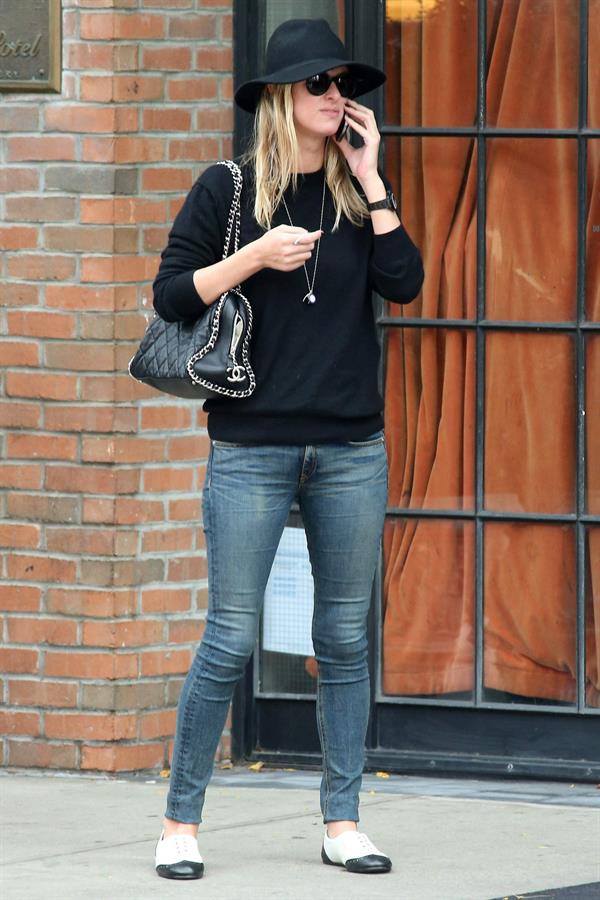 Nicky Hilton out in the East Village in New York October 9, 2013