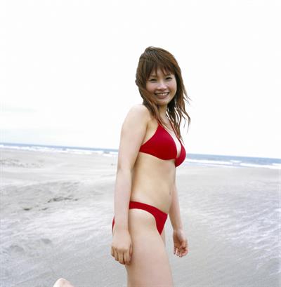 Natsumi Abe in a bikini