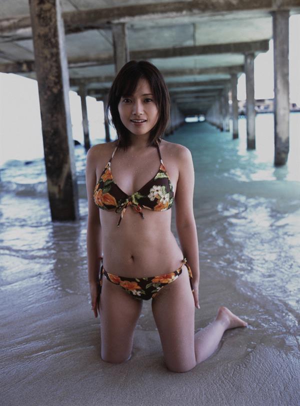 Natsumi Abe in a bikini