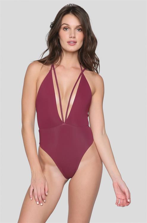 Hailey McLaine Outland in a bikini