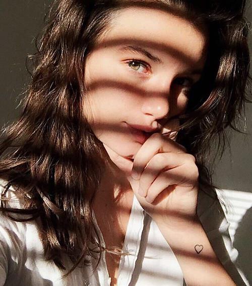 Hailey McLaine Outland taking a selfie