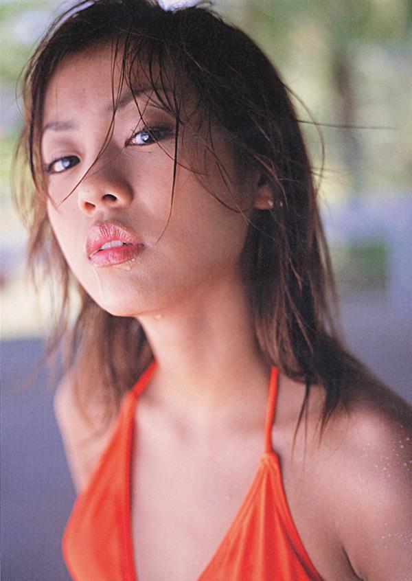 Yu Abiru in a bikini